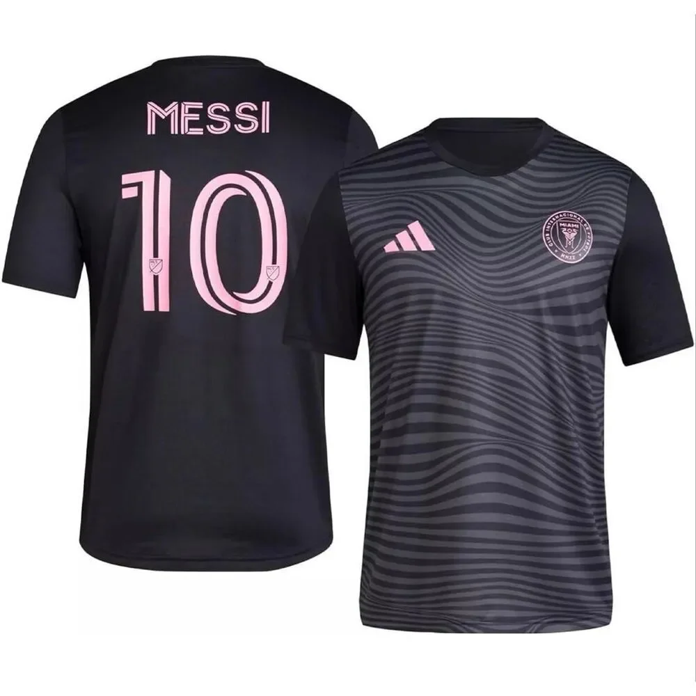 Adidas Lionel Messi Inter Miami CF #10 Player Performance Shirt Black 2XL